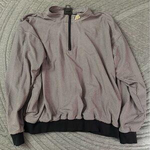 Mizuno Houndstooth Windbreaker